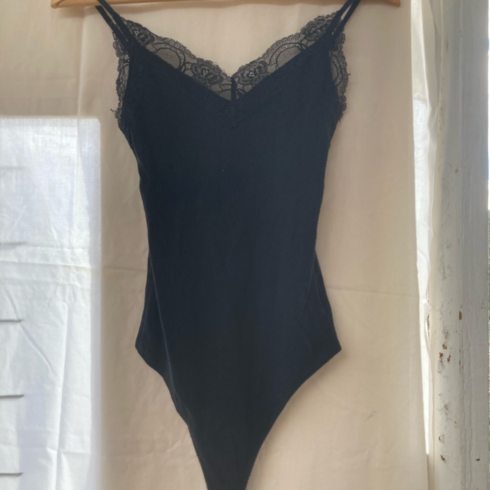 Abercrombie & Fitch Black Lace Bodysuit